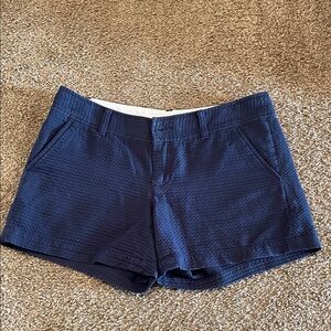 Lilly Pulitzer Callahan Textured Navy Shorts